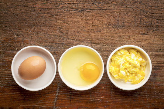 scrambled egg abstract