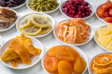 きれいなドライフルーツ　Beautiful dried fruit