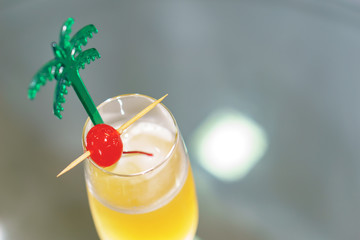 Classic sweet dream cocktail