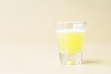 Classic passion tequila cocktail