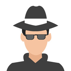 detective or spy icon