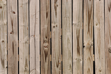 facade view of grunge wood fence
