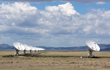 VLA (Very Large Array) - a group of radio telescopes in New Mexico (USA)