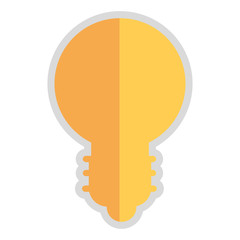 colored lightbulb icon