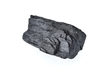 Obraz premium charcoal on white background