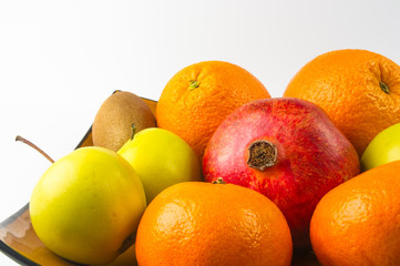 Assortment of exotic fruits