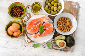 Good fats sources.