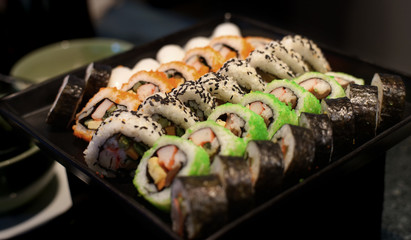 sushi rolls