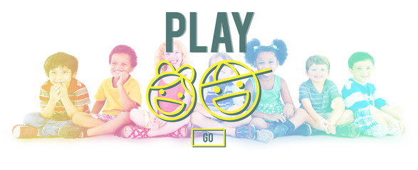 Play Fun Amusement Happiness Activity Playground Concept