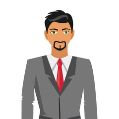 businessman with beard icon