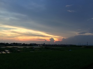 美しい夕焼け