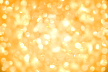 Abstract golden blurred background 