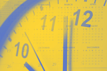 Clock and calendar