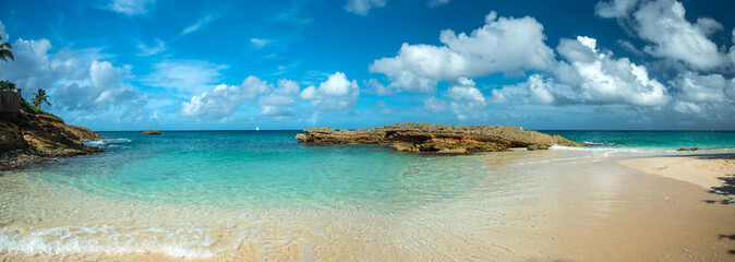 Obraz na płótnie Canvas Anguilla island, Caribbean sea