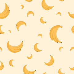 Seamless - bunch of bananas