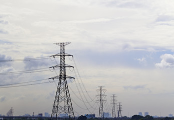high voltage tower
