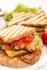 Grilled chicken sandwich