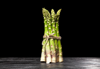 Bunch of fresh asparagus