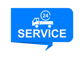 transport service symbol, vector