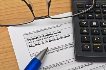 Gewerbeanmeldung ausfüllen