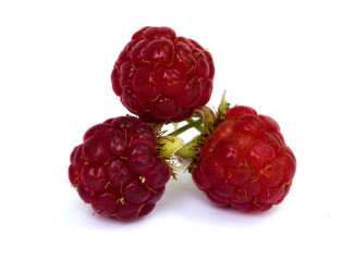 Three raspberries