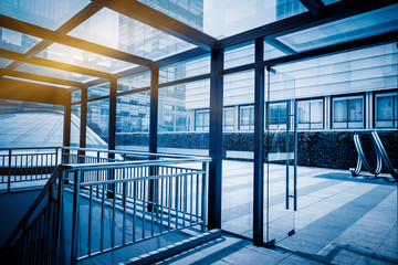 detail of modern building