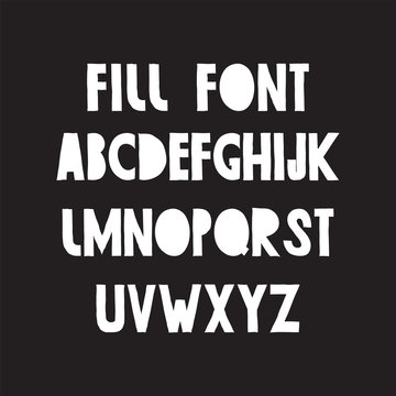 working font