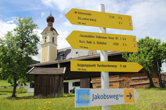 Kirche in Going am Wilden Kaiser