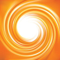 Vector abstract background. Frame of curl fluid surface