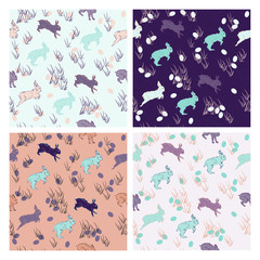 rabbit pattern set