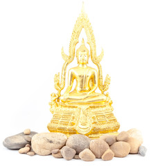 Fototapeta premium Buddha whit stones