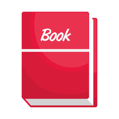 Education and book isolated flat icon, vector illustration graphic.