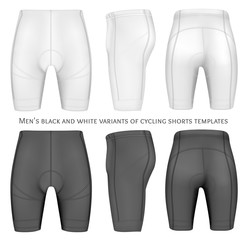 Cycling shorts for men.