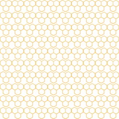 honey comp pattern seamless background
