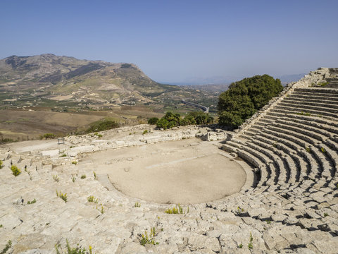 Ampitheatre, Segesta, Sicily
