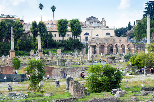 Forum of Nerva, Roman Forum (Foro Romano), Rome, Lazio