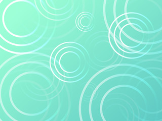 green rain drop wave pattern background illustration vector