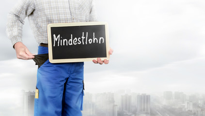 Mindestlohn. 
