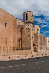 Fototapeta na wymiar Church Saint Laurent (12th century), Marseilles, France.