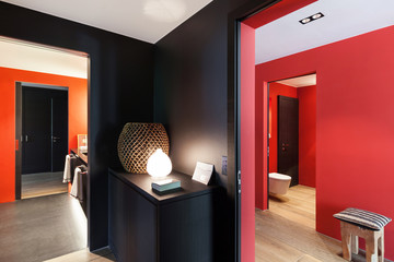 lobby of a modern house
