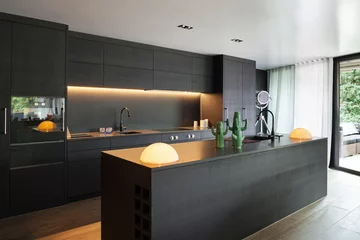 Foto op Plexiglas Interieur, Moderne keuken © alexandre zveiger