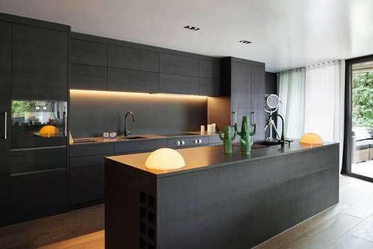 Interior, Modern kitchen