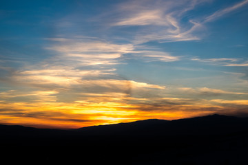 Fototapeta premium beautiful of sunrise sky