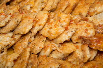 fish with butter sauce