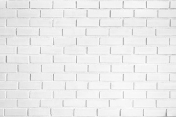 Fototapeta premium White brick wall texture background