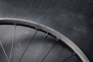 Bicycle wheel background