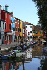 Fototapeta na wymiar Venise - BURANO 20