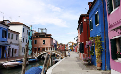 Fototapeta na wymiar Venise - BURANO 15