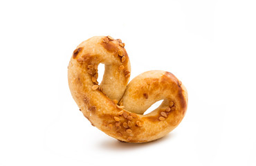 baked pretzel