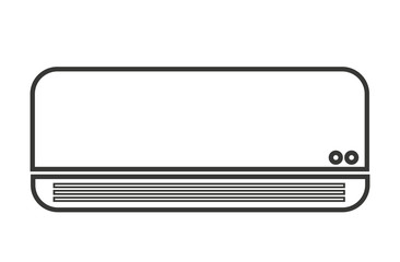 conditioning air isolated icon design